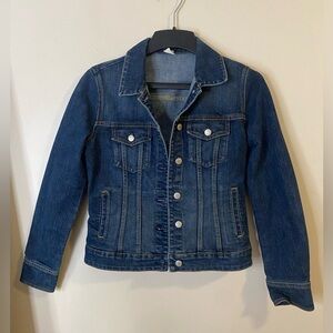 J. Crew Denim Jean Jacket Dark Wash size small Cotton blend
